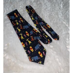 Pooh bear and friends tie Tigger rabbit vintage